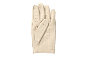 メンズ手袋◇ディアスキンドライビンググローブ◇クリーム/CREAM