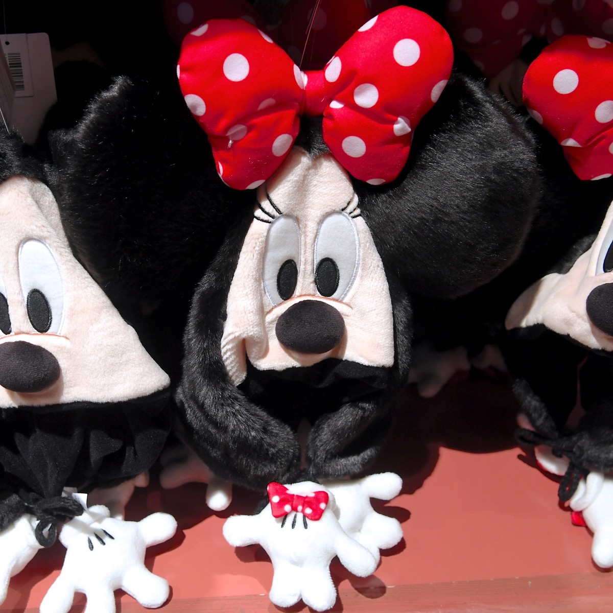 ディズニー ファンキャップ58cm ミニー ミッキー 2個セット ディズニー