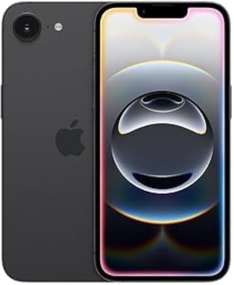 Amazon.com: Apple iPhone 16e, 256GB, eSIM, Black- Unlocked