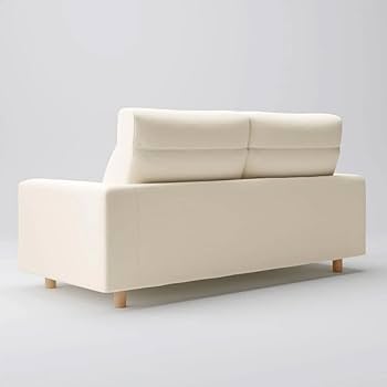 Amazon｜無印良品 ソファ本体 白 幅193×奥行90.5×高さ83.5cm 2.5