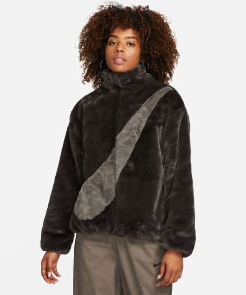 Amazon.co.jp: NIKE ナイキ NSW スウッシュ Swoosh FAUX FUR シェルパ