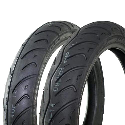 Amazon.co.jp: CHENGSHIN タイヤ 2本セット[ 80/90-14 40P・90/90-14