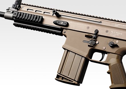 Amazon | 東京マルイ次世代電動ガン Mk17 SCAR-H(スカーH) FDE☆特許