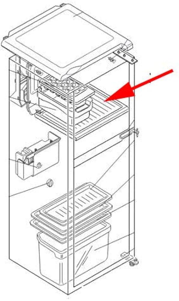 Amazon | 【部品】三菱 冷蔵庫 冷凍室棚対応機種：MR-142NK-S MR-14B-A