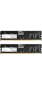 Amazon | 【エイデータ】 PCメモリ DDR5 4800MHz U-DIMM 8GBx2枚