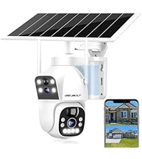 Amazon.co.jp: 【2K・二重レンズ】 防犯カメラ 屋外 ソーラー 電池式