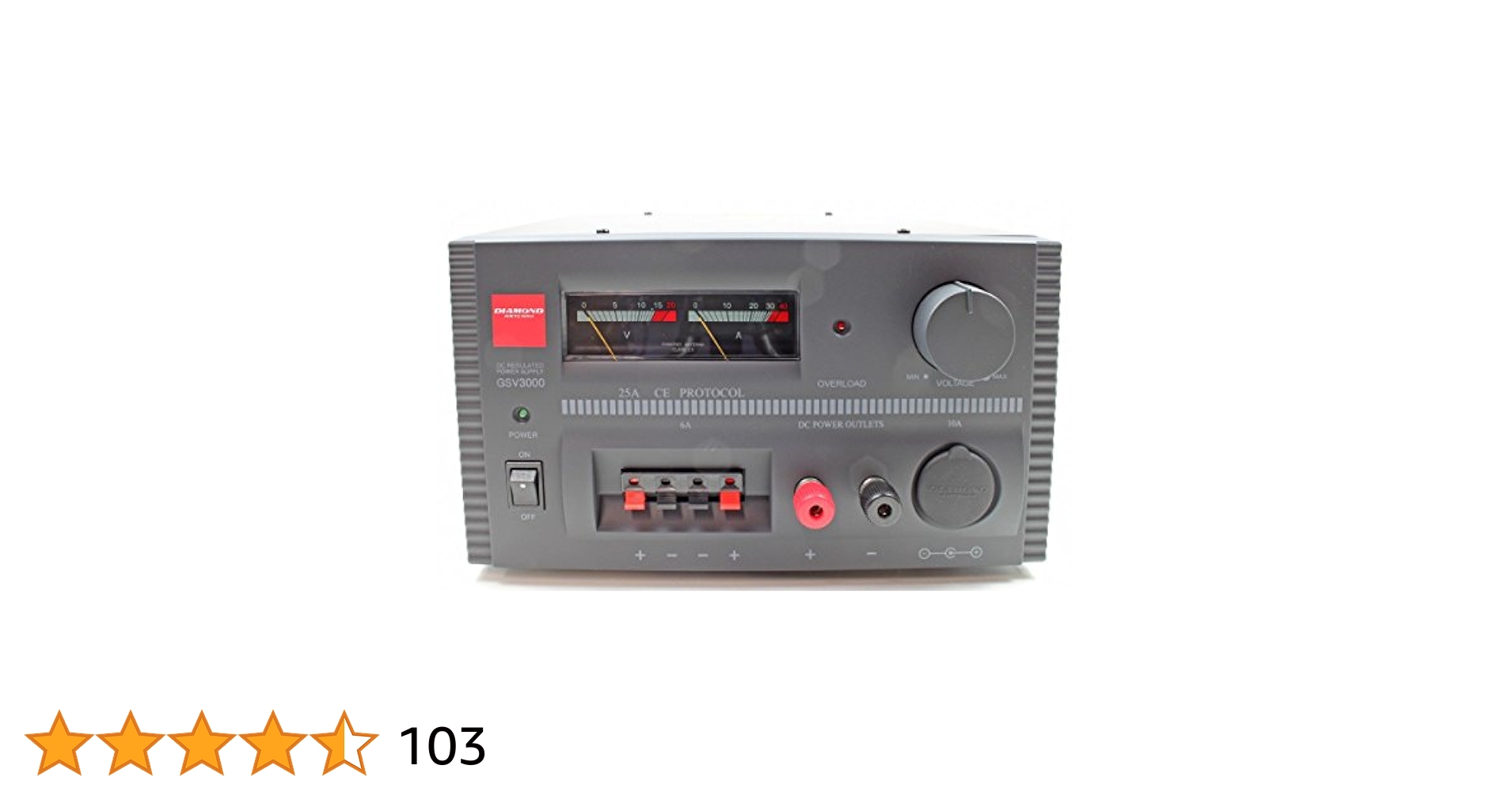 DC電源 第一電波 GSV3000 直流安定化電源 1～15V MAX34A GSV-3000