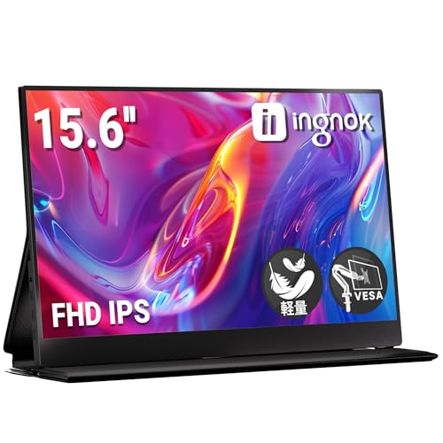 Amazon.co.jp: Ingnok モバイルモニター 15.6インチ モバイル
