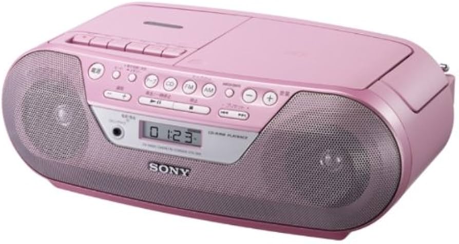 Amazon.co.jp: SONY CD Radio Cassette Coder S05 Pink CFD-S05/P