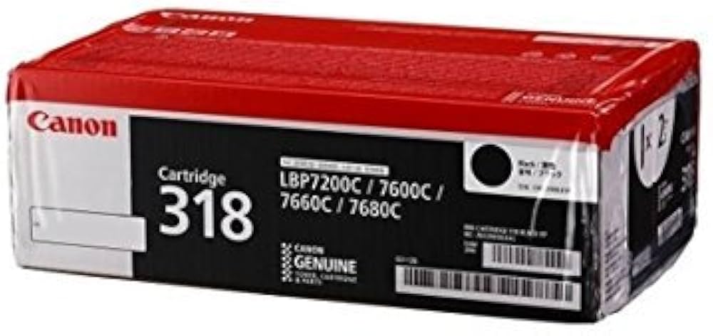 Amazon | CANON 国内純正トナーカートリッジ318 ブラック2本セット CRG