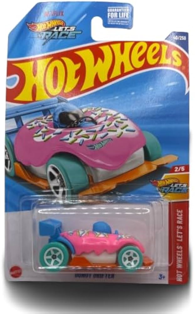Amazon.co.jp: Hot Wheels ドーナツドリフター、Let's Race Series 2/5