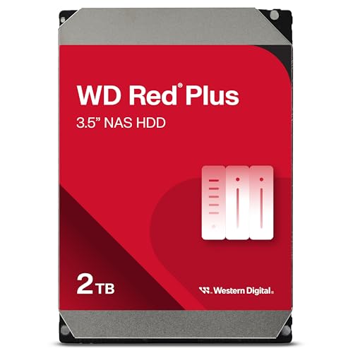 Amazon | ウエスタンデジタル 2TB WD Red Plus NAS 内蔵ハードドライブ
