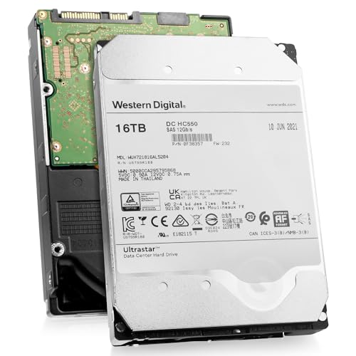Amazon.co.jp: Western Digital DC HC550 16TB 512MB SAS Ultra 512E