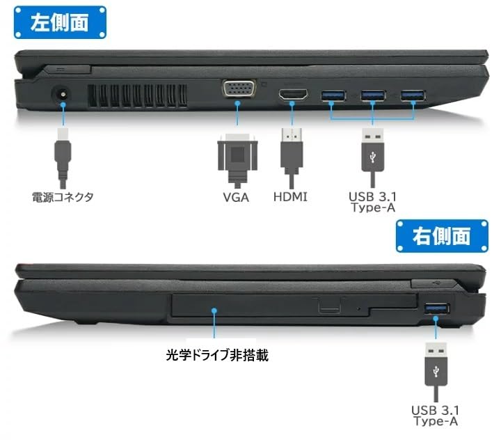Amazon | 【整備済品】 富士通 ノートパソコン LIFEBOOK A579 15.6