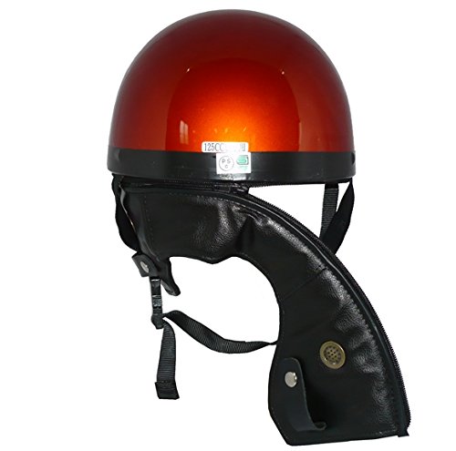 Amazon.co.jp: ZK-180 ヘルメット コルク半風半帽（メタリックオレンジ