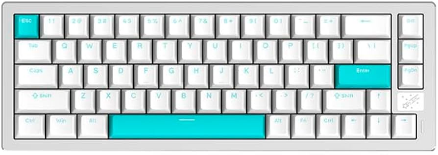 Amazon.co.jp: ATK ラピットトリガー ゲーミングキーボード ATK68 V2
