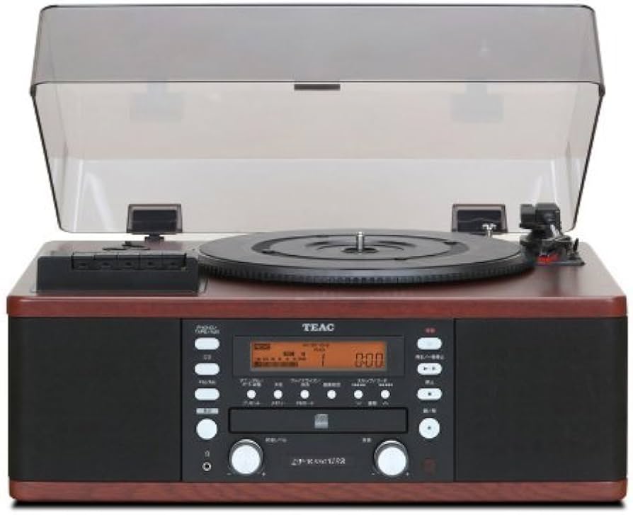 Amazon | TEAC ティアック CDレコーダー ターンテーブル&カセット