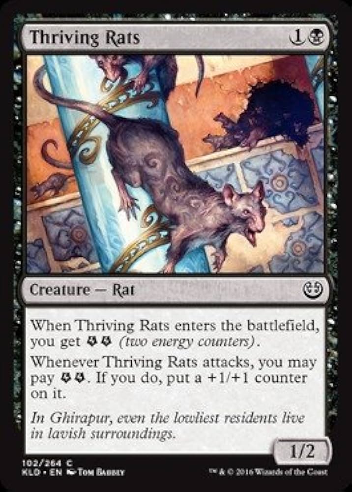 Amazon.co.jp: MTG 英語版 亢進するネズミ/Magic: the Gathering