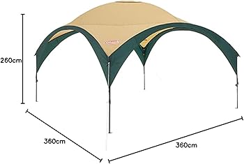 Amazon | Coleman(コールマン) シェード パーティーシェードDX 360