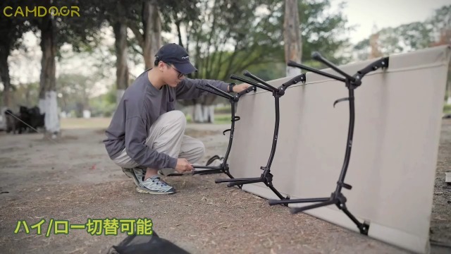 Amazon.co.jp: コット キャンプ 2way CAMDOOR【高密度1000D