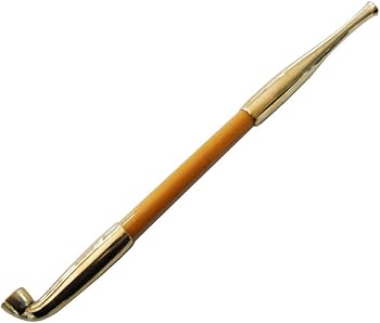Amazon.co.jp: 都上石州 16908080 真鍮六寸 羅宇キセル 喫煙具 煙管