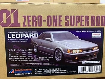Amazon.co.jp: ABCホビー ニッサン レパード 110 ラジコンボディ rc