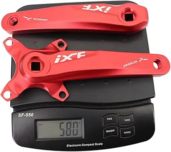 Amazon | MTB クランクセット スクエアテーパー 104BCD チェーンリング