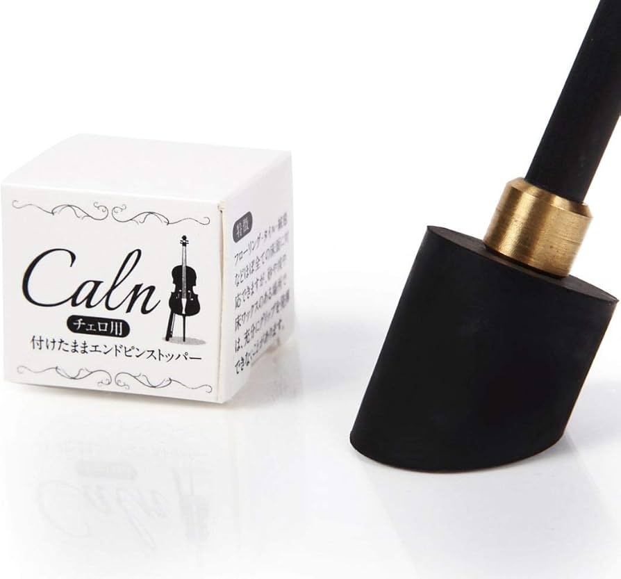 Amazon | Caln チェロ用付けたままエンドピンストッパー | 弦楽器