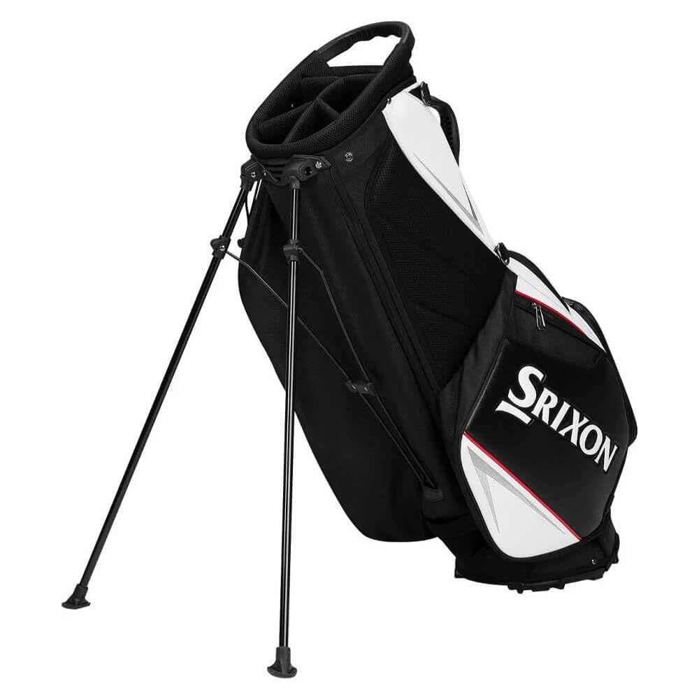 Amazon.co.jp: Srixon Tour Staff Bag 2025 ブラック/ホワイト/レッド