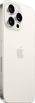 Amazon.com: Apple iPhone 15 Pro, 256GB, White Titanium - AT&T