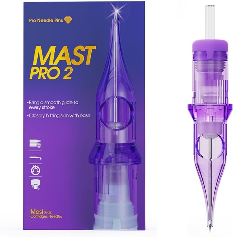 Amazon | Mast Pro2タトゥーニードルカートリッジ、スーパーアリスト用