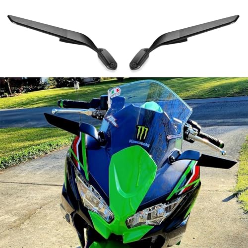 Amazon | バイク用 ミラー「ステルス」翼型 対応車種 カワサキ