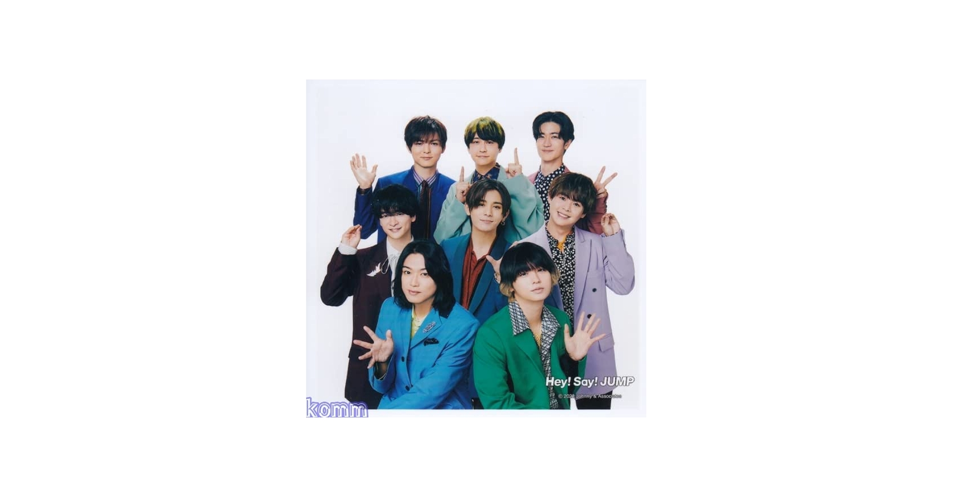 Amazon.co.jp: Hey! Say! JUMP 公式生写真 ましかくフォト（集合