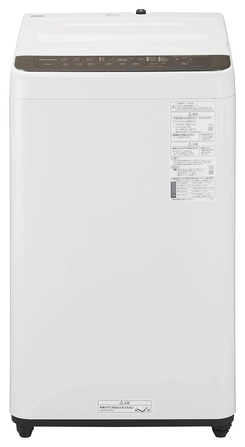 Amazon.co.jp: パナソニック 全自動洗濯機 洗濯 7kg ビッグウェーブ