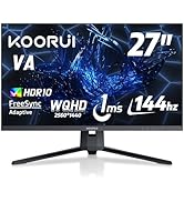 Amazon.co.jp: KOORUI ゲーミングモニター 27インチ WQHD(2560×1440