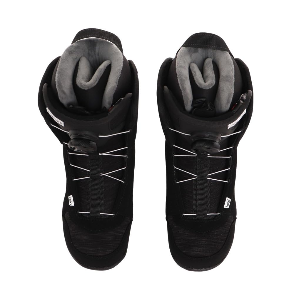 Amazon | ヘッド（HEAD） スノーボードブーツ ダイヤル式 ブラック 22