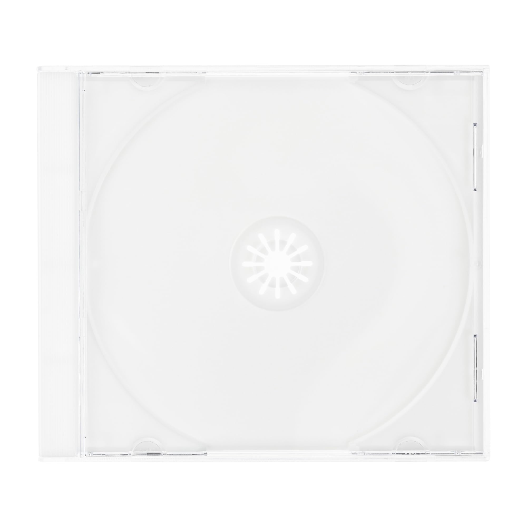 Amazon.co.jp: 10mm厚CDジュエルケース 1枚収納 白 10個 : パソコン