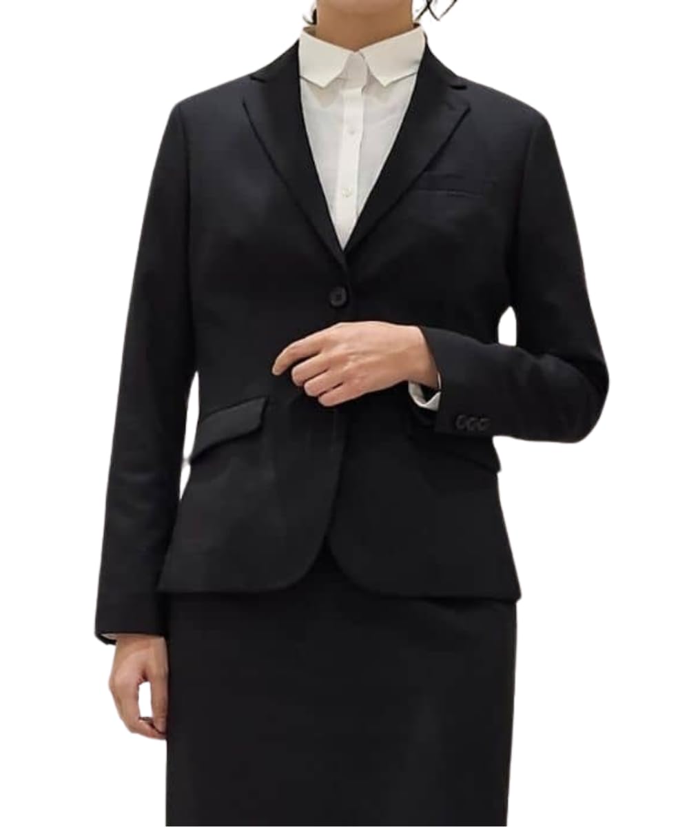 Amazon | 24SWaS黒無地2BJK_9241650黒SS | パンツスーツ 通販