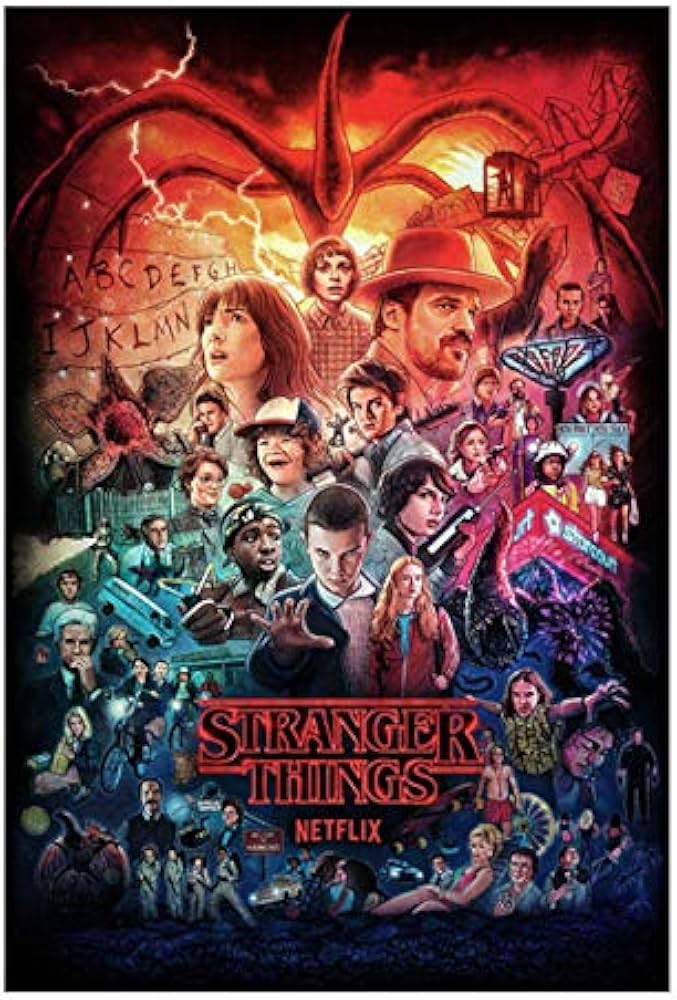 Amazon.co.jp: ストレンジャーシングスポスターシーズン321