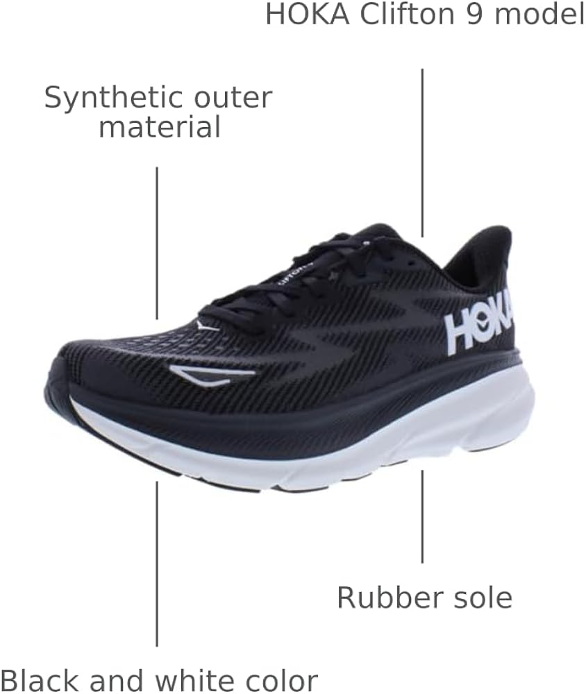Amazon.com | HOKA ONE ONE Clifton 9 Mens Shoes Size 8.5, Color
