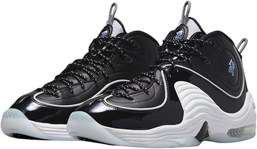 Amazon | Nike メンズ Air Penny II ランニングシューズ, ブラック