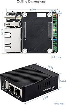Amazon.com: XYGStudy Mini Dual Gigabit Ethernet Mini-Computer Kit
