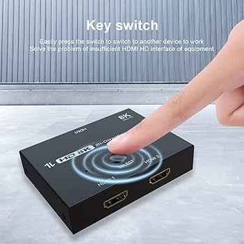 Amazon | CABLEDECONN HDMI 2.1 Ultra 8K HD 双方向スイッチ 8K@60Hz