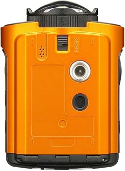 Amazon | RICOH 防水アクションカメラ WG-M2 オレンジ 4K動画 超広角