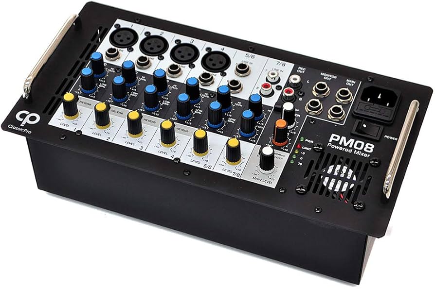 Amazon | CLASSIC PRO クラシックプロ パワードミキサー PM08 パワード