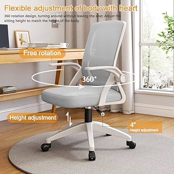 Amazon.com: WXJHL Home Office Chair Ergonomic Breathable Mesh