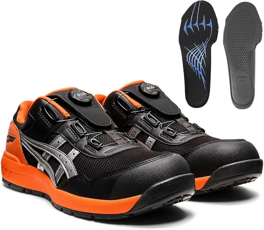 Amazon | アシックス asics 安全靴 作業靴 CP209 BOA 025：ファントム