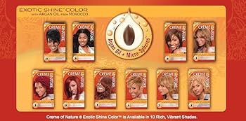 Amazon.com : Exotic Shine Hair Color by Creme of Nature, 7.6