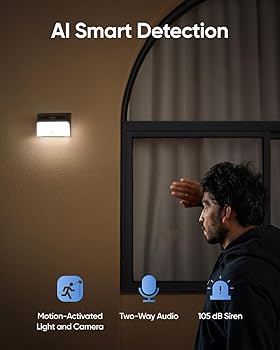 Amazon.com : eufy Security Solar Wall Light Cam S120,Solar