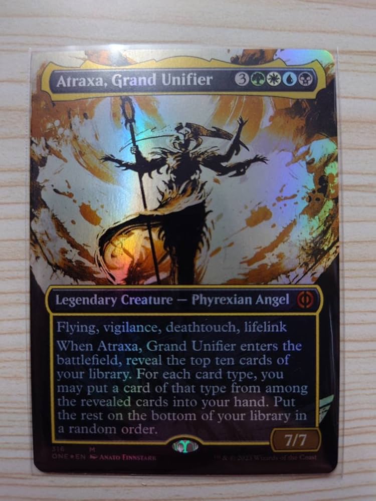 Amazon.co.jp: MTG 偉大なる統一者、アトラクサ/Atraxa, Grand Unifier